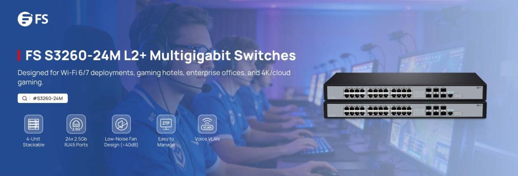 سوئیچ FS S3260-24M 2.5G