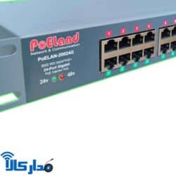 پچ پنل PoE گیگ مدل PoELAND-20024G