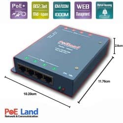 پچ پنل PoE برند PoELAND