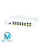 سوئیچ شبکه Cisco WS-C2960C-12PC-L با 12