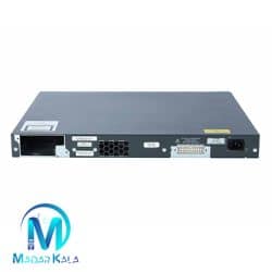 نمای پشت سوئیچ سیسکو WS-C2960S-24PD-L