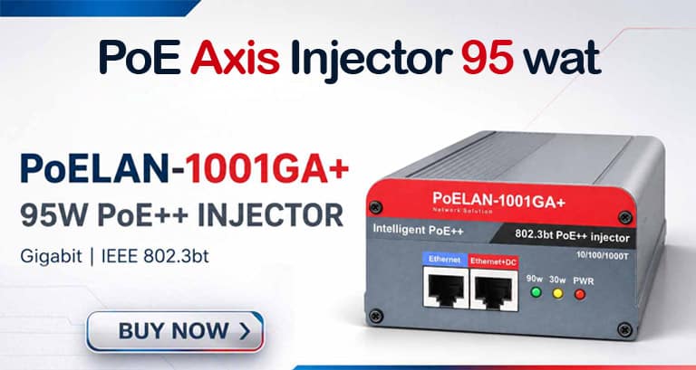 poe axis injector 90 wat