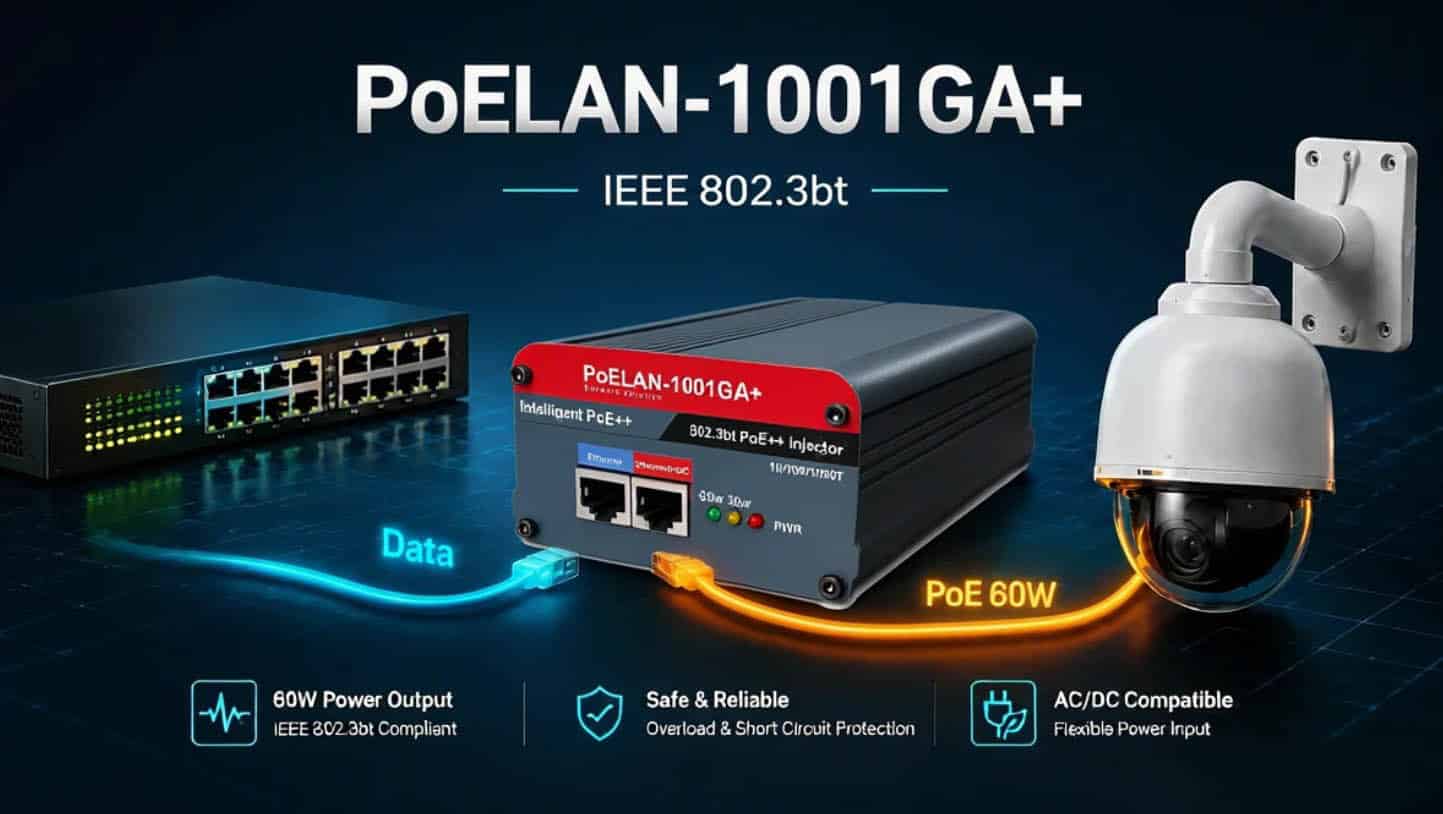 آداپتور PoE axis
