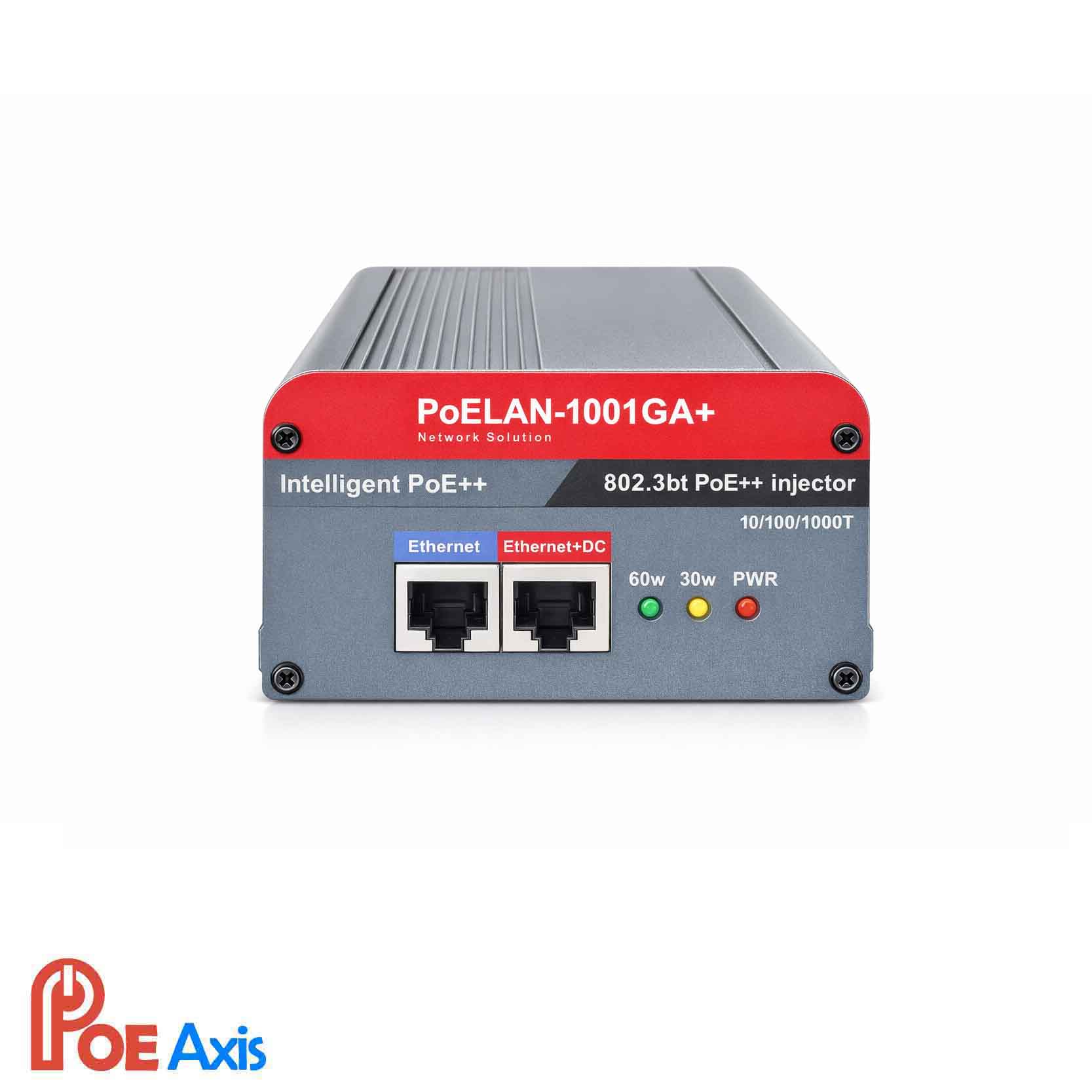 PoELAN-1001GA+60W-F-PoE Axis آداپتور PoE اکسیس
